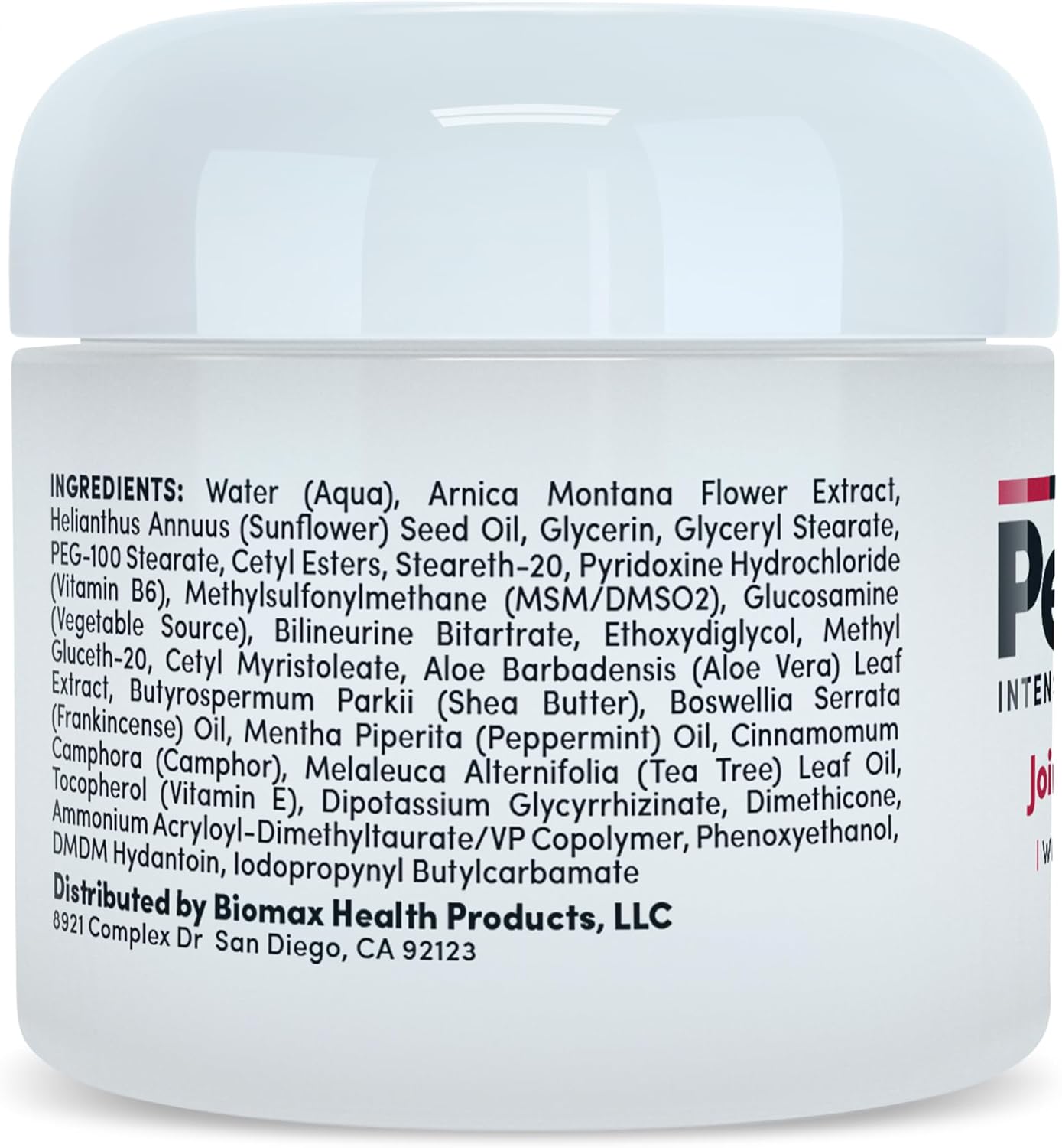 Penetrex Joint  Muscle Therapy – Soothing Relief for Back, Neck, Hands, Feet  Nerves – Maximum Strength Premium Whole Body Recovery Rub with Arnica, Vitamin B6 MSM  Boswellia – Non-Greasy 2oz Cream
