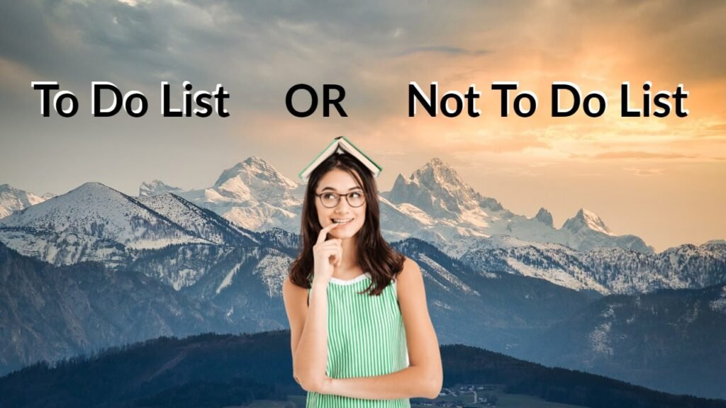 to do list