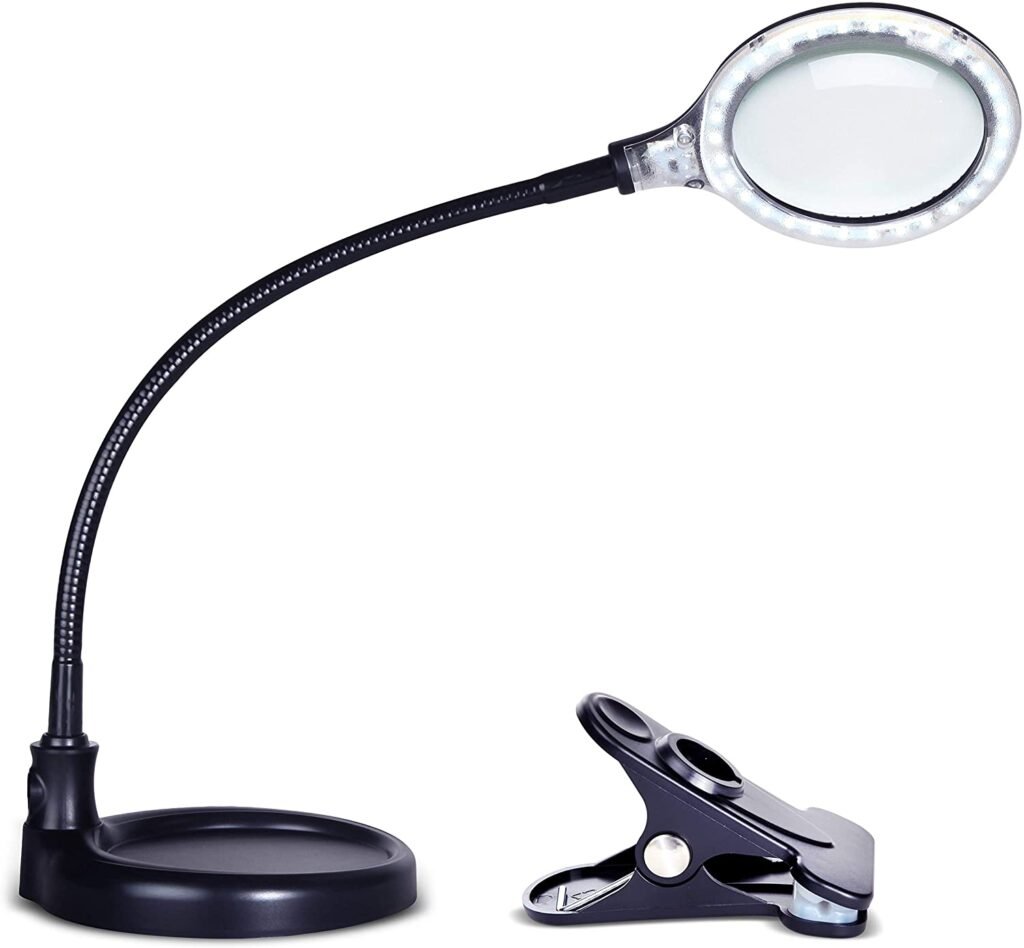 magnifying glass lamp