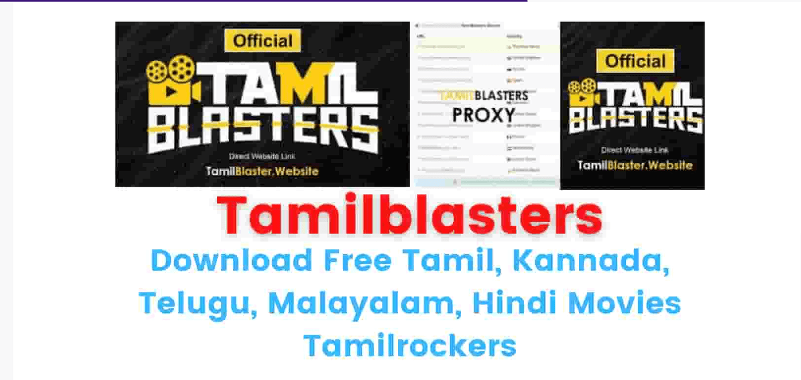 TamilBlasters New Link 2022 Tamil + Telugu + Hindi + Kannada + Eng