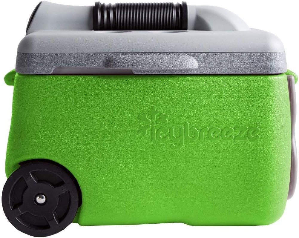 IcyBreeze Portable Air Conditioner and Cooler, Electric Green