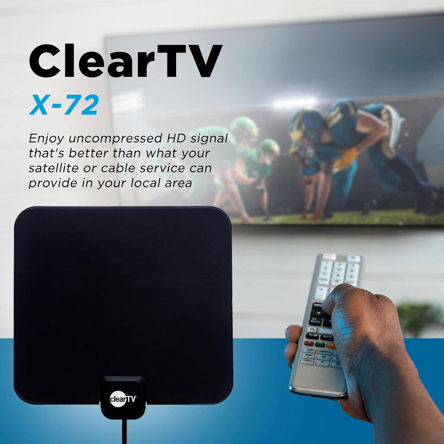 ClearTV X-72 HDTV Digital Indoor Antenna