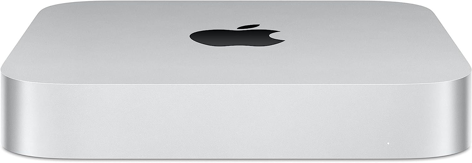 Apple 2023 Mac Mini Desktop Computer M2 Pro chip with 10‑core CPU and 16‑core GPU, 16GB Unified Memory, 512GB SSD Storage, Gigabit Ethernet. Works with iPhone/iPad