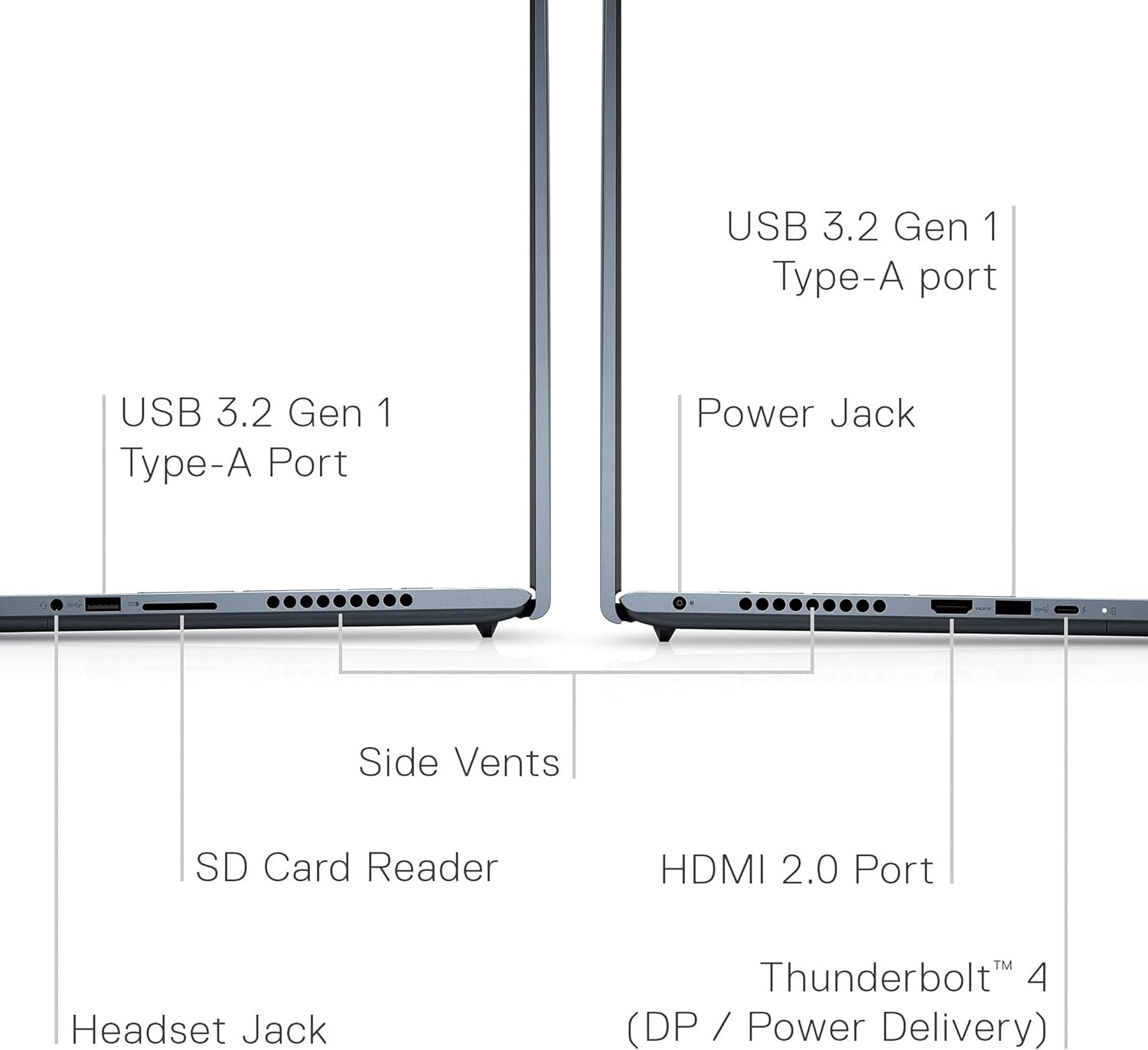 Dell Inspiron 16 7610 16 Inch Thin Laptop, Non-Touch IPS Display - Intel Core i7-11800H, 16GB DDR4 RAM, 512GB SSD, NVIDIA GeForce RTX 3050 Graphics, Windows 11 Home - Mist Blue