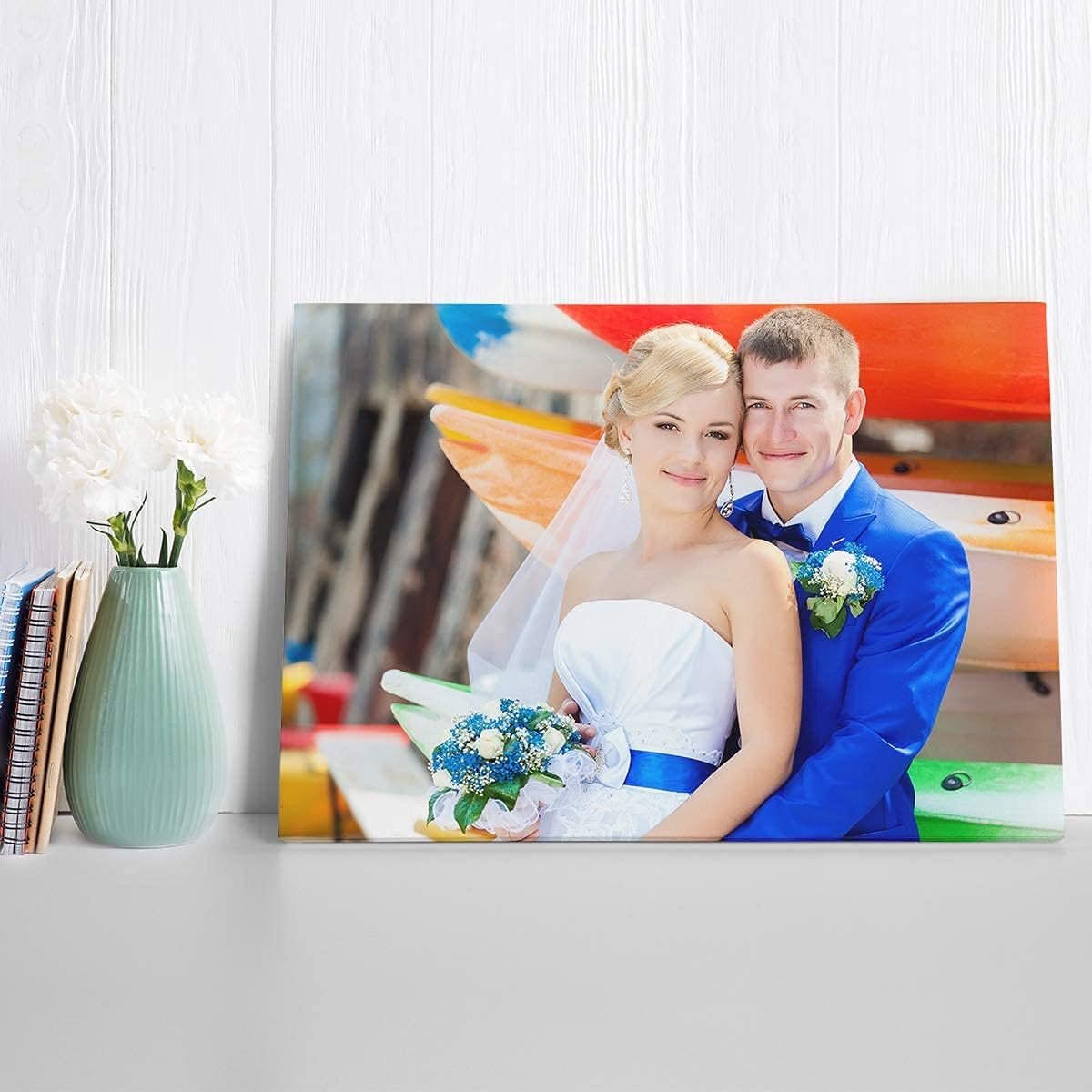 CanvasChamp Custom Canvas Prints with Your Photos, Personalized Canvas Pictures for Wall to Print Framed (20 x 24)