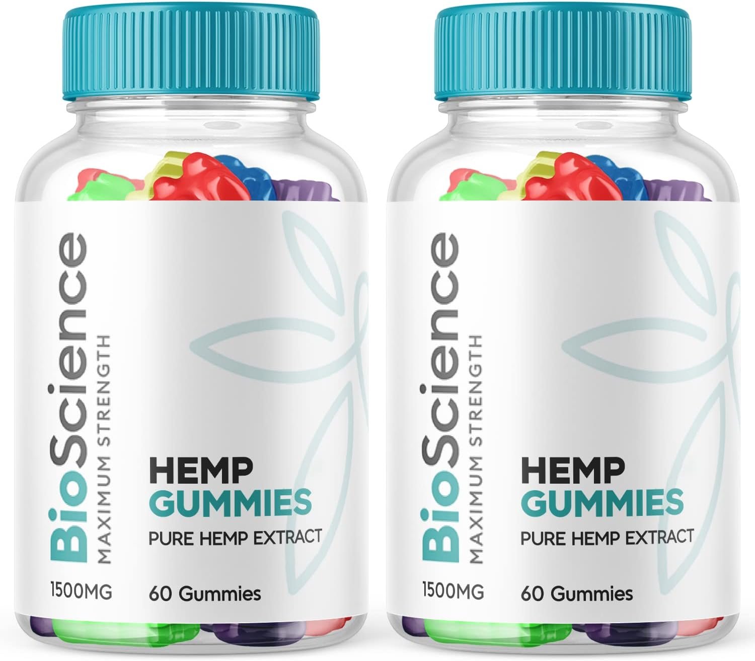 Bioscience Hemp Gummies - Official Formula - Bioscience Premium Blend Hemp Gummies, Bioscience Hemp Extract Gummies, Advanced Formula Shark Hemp Tank Extract Advanced Formula Supplement (60 Gummies)