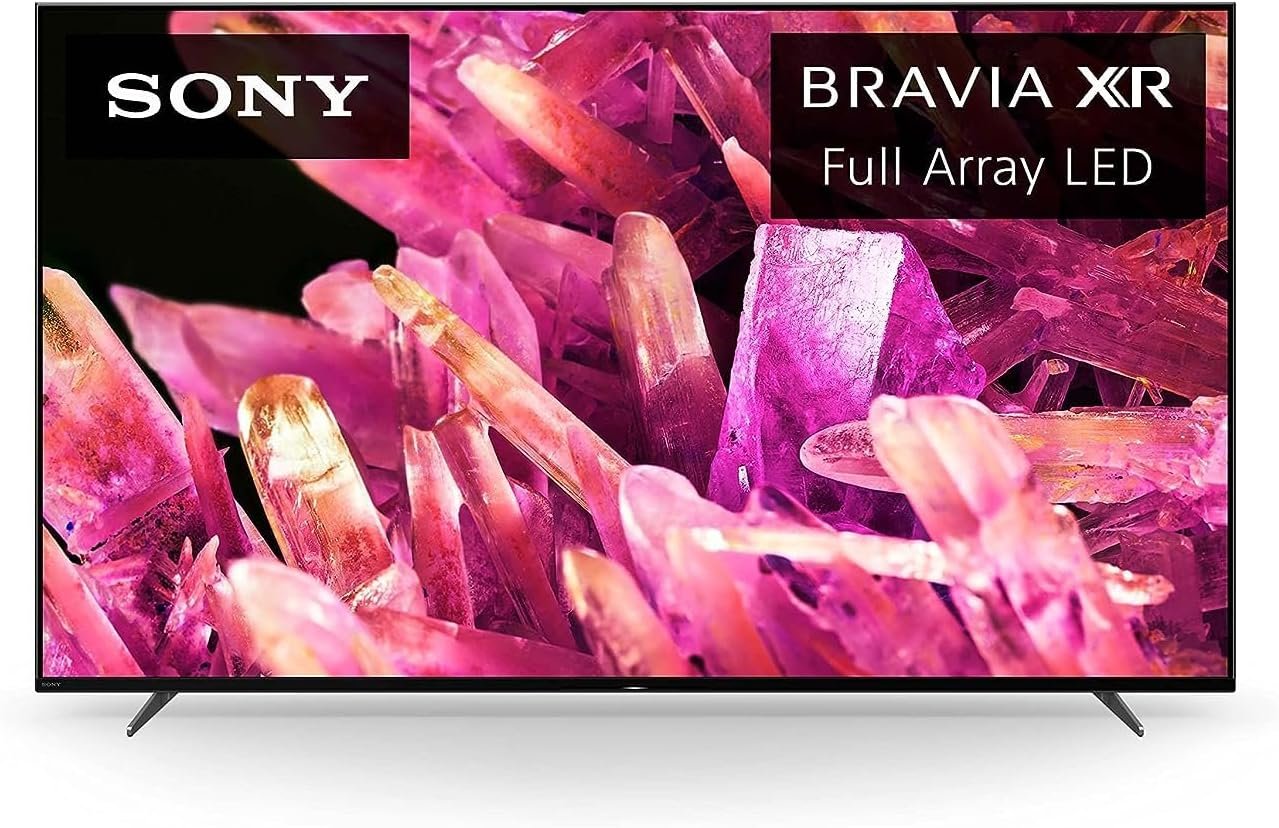 Sony 65 Inch 4K Ultra HD TV X90K Series: BRAVIA XR Full Array LED Smart Google TV with Dolby Vision HDR and Exclusive Features for The Playstation® 5 XR65X90K- 2022 Model,Black