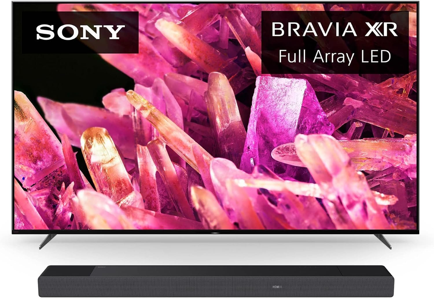 Sony 65 Inch 4K Ultra HD TV X90K Series: BRAVIA XR Full Array LED Smart Google TV with Dolby Vision HDR and Exclusive Features for The Playstation® 5 XR65X90K- 2022 Model,Black