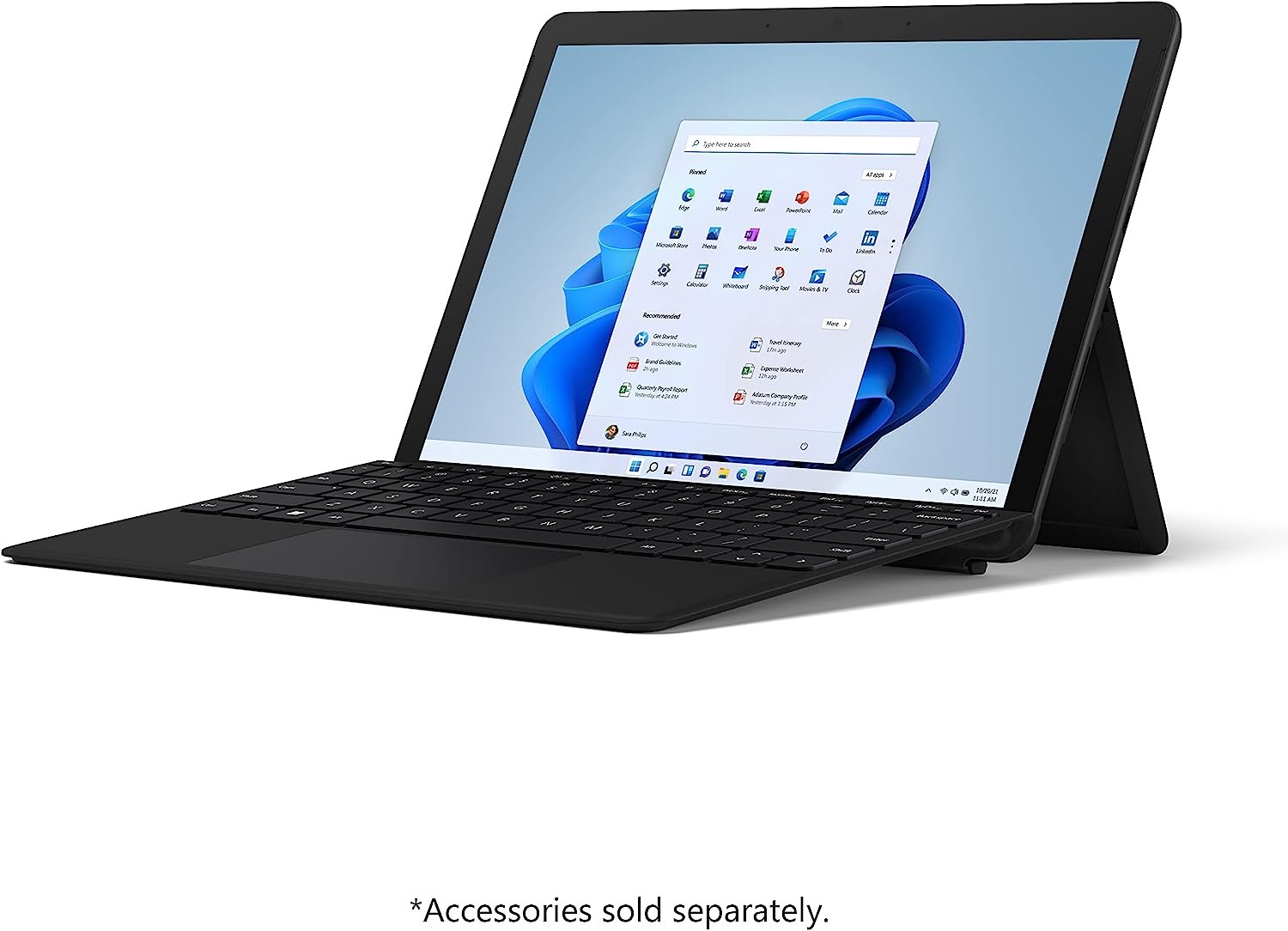 Microsoft Surface Go 3 - 10.5 Touchscreen - Intel® Core™ i3 - 8GB Memory - 128GB SSD - LTE - Device Only - Black (Latest Model)