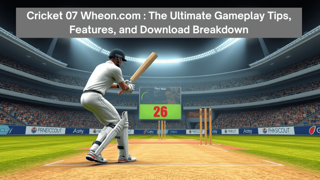 Cricket 07 Wheon.com