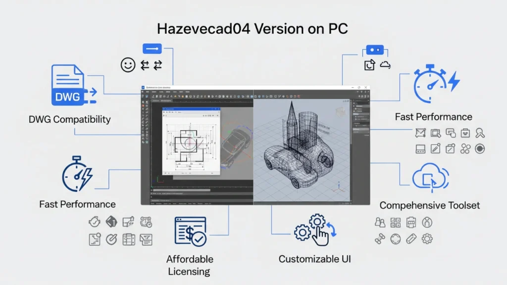 Key Features of the Hazevecad04 Version on PC